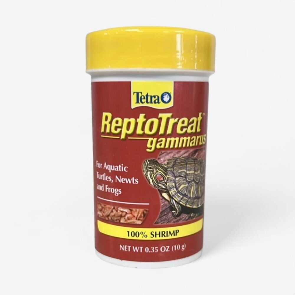 Tetra ReptoTreat Gammarus – 100% Shrimp Treat for Aquatic Turtles, Newts & Frogs